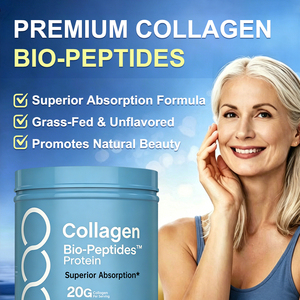 Poudre de peptides de <span class=keywords><strong>collagène</strong></span> <span class=keywords><strong>marin</strong></span> hydrolysé <span class=keywords><strong>Bio</strong></span>-peptides Protein Glow, complément pour la peau, les cheveux et les ongles - Product Image 6