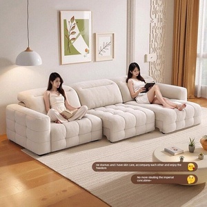 Sofá Reclinable Eléctrico Lawrence Moderno <span class=keywords><strong>de</strong></span> Tela Chenille Francesa, Sofá <span class=keywords><strong>Cama</strong></span> Funcional <span class=keywords><strong>de</strong></span> 3 Plazas con <span class=keywords><strong>Respaldo</strong></span> Ajustable y Función Zero-Wall - Product Image 3