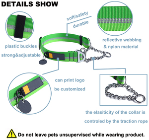Collier en cuir personnalisé avec nom, étiquette personnalisée, rembourré, confortable, suivi des animaux de compagnie, pour chien et adulte - Product Image 4
