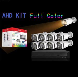 Лидер продаж, комплект из 8 камер AHD, полноцветный видеорегистратор ночного видения 1080p, цифровой регистратор на жестком диске XMEYE CCTV store CCTV, система безопасности - Product Image 2