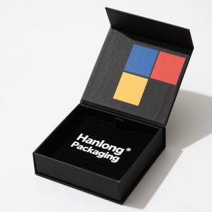 Elgent Noir Portefeuille Magnétique <span class=keywords><strong>Cloer</strong></span> Box Pliable Caedboard Box - Product Image 3