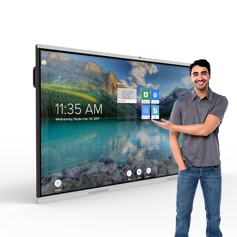 中国教育デジタル5565758598100インチインタラクティブフラットパネルタッチスクリーンホワイトボードスマートホワイトボード学校用