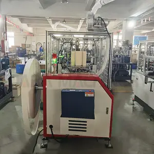 Volautomatische Hoge Snelheid Papieren Bekervormende Machine Wegwerp Papieren Bekermachine