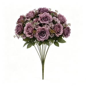 Bouquets de Mariage OEM ODM, Vente Directe Usine, Style Bohème, Bouquet de Fleurs de Pivoine pour Demoiselles d'Honneur, Fournitures de Mariage - Product Image 5