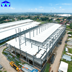 Estructura de Acero para Nave Industrial <span class=keywords><strong>Nike</strong></span> Indonesia, Construcción Prefabricada, Estructura Galvanizada <span class=keywords><strong>en</strong></span> Caliente - Product Image 4