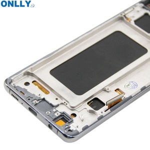 Meilleure Offre pour Écran LCD et Assemblage Numériseur Samsung Galaxy S10 Plus G975 S20 S21 + Pièce de Cadre Noir - Product Image 5