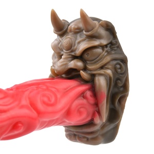 DL-C2001 Liquid Silicone Monster Tongue Soft Animal <b>Dildo</b> Fantasy Sex Toy Other Sex Toys for Women - Product Image 5