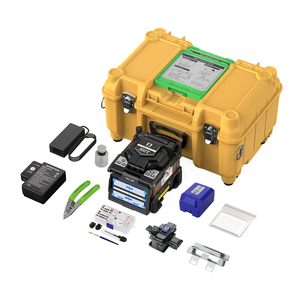 Empalmadora de Fibra Óptica Jilong 300T a Batería para Líneas Troncales, Alineación de Núcleo Totalmente Metálico con 6 Motores y Calentamiento 3D - Product Image 1