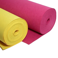 Tissus non tissés poinçonnés à l'aiguille 100% polyester Super solides et durables