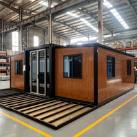 Maisons conteneurs de luxe préfabriquées portables 1 2 3 4 chambres Restaurant modulaire en conteneurs - pour appartements et villas