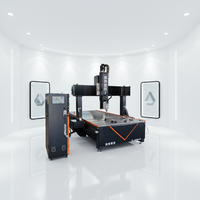 Routeur CNC multifonction 4 axes Rongchi 1325 1530, machine de gravure 3D pour pieds de table et colonnes