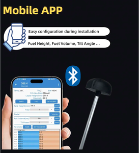 Không dây điện dung cảm biến nhiên liệu BLE cuttable Ống cảm biến nhiên liệu với Radar cho xe tải nhiên liệu trộm cắp báo động - Product Image 4