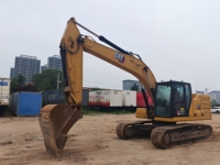 Excavadora CAT323 Usada a Precio Económico, Caterpillar 323D2L de 23 Toneladas, Maquinaria de Construcción con Motor Original para Movimiento de Tierras y Minería