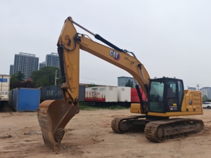 Excavatrice CAT323 d'occasion à prix avantageux, Caterpillar 323D2L, 23 tonnes, engin de construction, moteur d'origine, pour travaux de terrassement et d'exploitation minière - Product Image 3