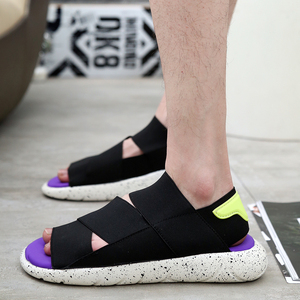 Large Size 36-45 Trendy <strong>s</strong> Cool slippers Elastic Fabric <strong>Sport</strong> <strong>Sandals</strong> for Men <strong>Women</strong> - Product Image 5