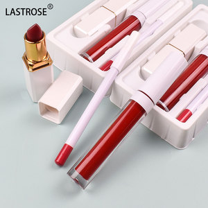 Bán buôn 3 trong 1 Matte Lip Gloss + Son môi + Lip Liner Set nhà máy cung cấp nhãn hiệu riêng Lip Liner và Gloss Kit - Product Image 4