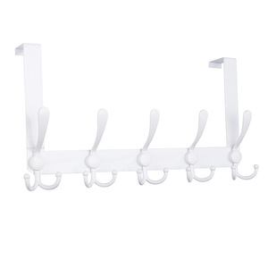 ZUOGANGHook derrière la porte artefact cintre articles de stockage cintre porte chambre porte crochet sans poinçon cadre en acier - Product Image 1