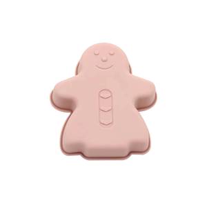 Molde de Silicona Reutilizable para Hornear Pasteles con Forma de Hombre de Jengibre Navideño al por Mayor - Product Image 6