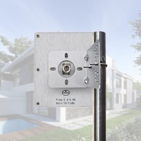Antenne de panneau de Communication directionnelle sans fil 2.4G 5G 5.8G extérieure intérieure longue portée personnalisée antenne Wifi double bande