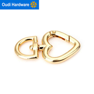 Mejor venta anillo cierre corazón anillo Rosa oro triángulo anillo Metal correas <span class=keywords><strong>Hardware</strong></span> para mujer - Product Image 4