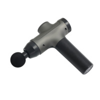 Pistolet de massage Healthpal personnalisé à 30 intensités, écran LCD, booster de fascia, percussion profonde des tissus, vibration pour le corps, 4 têtes, sans balais