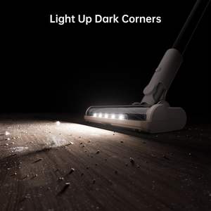 Pour aspirateur vertical sans fil Dreame U10, aspiration puissante 100AW, 180 °   Tête de brosse rotative, système de filtration efficace - Product Image 4