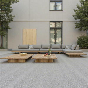 Muebles de Jardín para Patio y Hotel, Sofá de Madera Maciza Moderna, Juego de Sofás de Teca para Exteriores, Sala de Estar, <span class=keywords><strong>Bar</strong></span> en Casa - Product Image 1