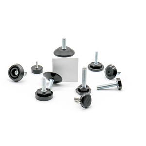 Có Thể Điều Chỉnh 5/16-18 San Lấp Mặt Bằng Chân Cơ Sở Điều Chỉnh Bảng Chân Cao Su M10 Có Thể Điều Chỉnh San Lấp Mặt Bằng Bolt Xuống Chân Cho Nội Thất Tủ - Product Image 4