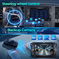 Reproductor de DVD con Pantalla de Radio de 7 Pulgadas, Carga Rápida para GMC Yukon, Pantalla Táctil IPS, Android Auto Inalámbrico, 2GB+64GB, Navegación 4G, Carplay