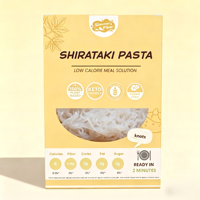 Sampel Gratis Mie Shirataki Bebas Gluten Rendah Karbohidrat Tanpa Gula Pasta Keto Halal Instan