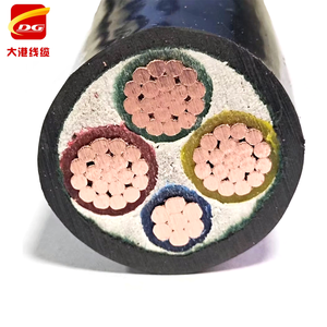 Câble électrique souterrain basse tension 1000V à conducteur en cuivre, isolation XLPE, multicouche 1 2 3 4 5, <span class=keywords><strong>prix</strong></span> bas - Product Image 1