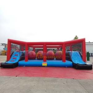 Zona de batalla de juegos inflables de gladiadores para la diversión definitiva al aire libre, apta para todas las edades. - Product Image 6