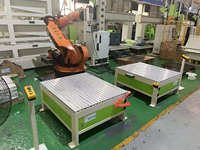 Robot de travail du bois, robot manipulateur, machine de perçage robotisée pour meubles
