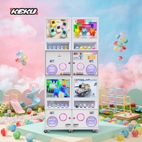 Distributeur de jouets en capsules attrayant, à monnayeur, style jeton, avec quantité de jetons variable