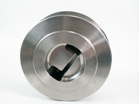 Moule d'extrusion Huayi Model 12 H13 en acier pour profilé en U avec ailettes fines intégrées, moule monobloc pour dissipateur thermique de boîtier