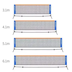 Filet de tennis portable réglable et durable, compétition standard professionnelle, prix bas, bonne qualité