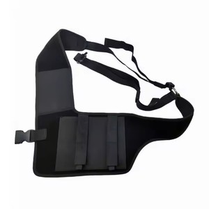 समायोज्य सार्वभौमिक नियोप्ररीन सामरिक अंडरआर्म छाती होल्स्टर को सेल फोन बैग के साथ ले जाने वाली बंदूक होल्स्टर - Product Image 1