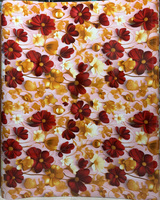 Wasserdichter Aufkleber Blumenmuster Fensterglasfolie für Zuhause und Büro