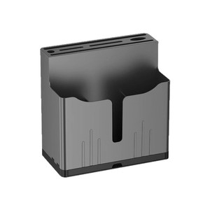 Draining Rack Wall Mounted Square Multi Purpose Knife Chopstick Spoon <b>Storage</b> Box Hanging Countertop <b>Kitchen</b> Organizer - Product Image 1