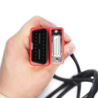 Cable de Diagnóstico Principal de 12V para MaxiSys 908, Adaptador OBD2 de 16 Pines y 3 Filas para MS905/908S, para Diagnóstico Completo del Sistema VCI V2.0