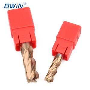 BWIN Sản Xuất HRC55 TISIN Lớp Phủ 4 Sáo Vonfram Cacbua Cobalt Máy Cắt Phay Đầu Vuông - Product Image 6