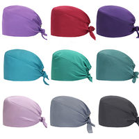 Gorro Quirúrgico Transpirable Unisex con Logotipo Personalizado de Marca Privada al por Mayor, Gorro de Enfermera, Gorro de Médico, Talla Ajustable