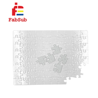 Puzzle à sublimer format A5, jouets éducatifs pour enfants, papier vierge pour sublimation, puzzle personnalisé