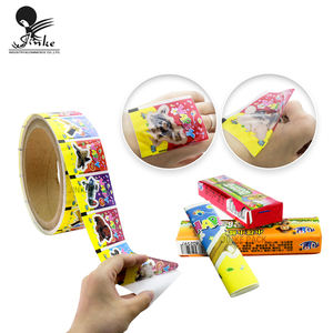 Autocollants de <span class=keywords><strong>tatouage</strong></span> temporaires personnalisés pour enfants, fabrication OEM, impression de <span class=keywords><strong>tatouage</strong></span>, emballage de bonbons à la gomme à mâcher, de bonbons au chocolat - Product Image 5