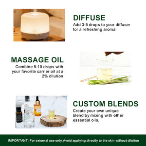 Extracto de Limoncillo Orgánico <span class=keywords><strong>Natural</strong></span> al por Mayor, Aceite Esencial de Limoncillo 100% Puro - Product Image 5