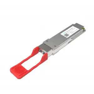 Módulo transceptor óptico compatível com Cisco 100G 40km QSFP28 100GBASE-ER4 1295.56 1300.05 1304.58 1309.14nm DDM LC SMF