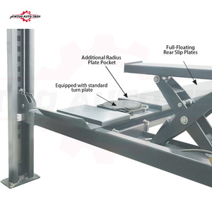 Xinjintuo four post car Lift y 3D equipo de alineación de ruedas conjunto completo para la venta - Product Image 4