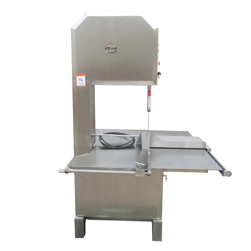 QH550 Elektrische Schafschlachtzubehör Fleischverarbeitungsmaschine Ziege große Kapazität Tiefkühlfleischschnittmaschine Industrie