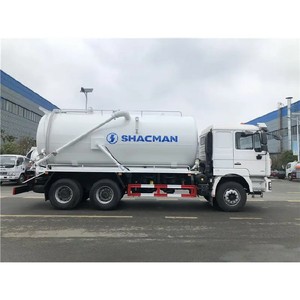 รถบรรทุกดูดสิ่งปฏิกูลแบบเคลื่อนที่ SHACMAN 6X4 ถังสุญญากาศ 20000 ลิตร พร้อมปั๊มดูด ขาย - Product Image 2