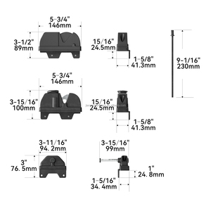 Charnières de <span class=keywords><strong>portail</strong></span> et ensemble de loquets <span class=keywords><strong>en</strong></span> nylon double face, quincaillerie PA66 haute résistance, vente <span class=keywords><strong>en</strong></span> gros directe usine <span class=keywords><strong>pour</strong></span> portails <span class=keywords><strong>en</strong></span> bois et <span class=keywords><strong>en</strong></span> vinyle - Product Image 5